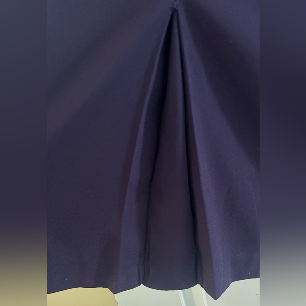 Talbots Beautiful Violet Cocktail Women’s Back Zip Dress Size 12 - Picture 6 of 6